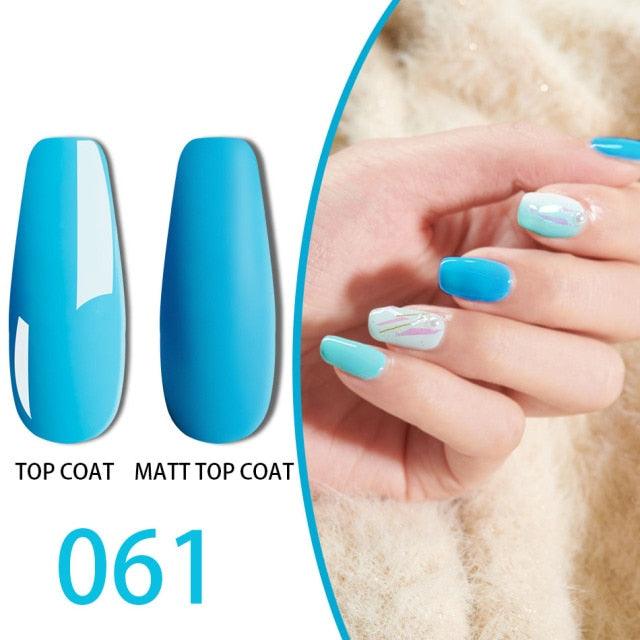 New Fashion Colorful Nail Gel Polish Glossy Matte High Effect Modern Manicure Design For Nails For Girls and Women
