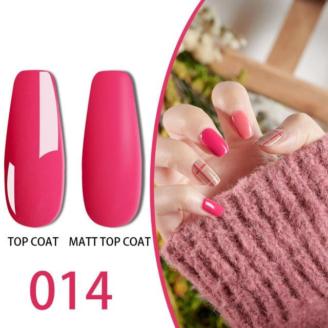 New Fashion Colorful Nail Gel Polish Glossy Matte High Effect Modern Manicure Design For Nails For Girls and Women