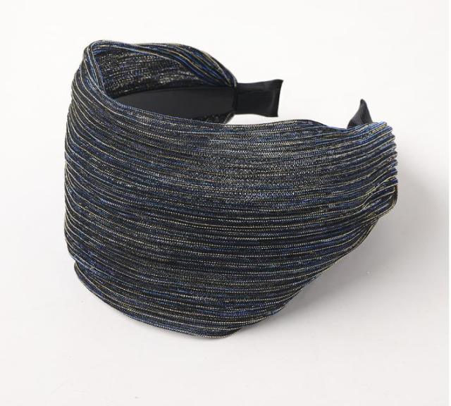New Fashion Gradient Wide-sided Lace Simple Breathable Toothed Non-slip Headband for Women Girl Hair Accessories Headwear Gorgeous Hair Accessories For Women