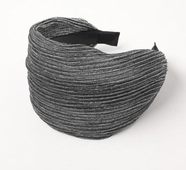 New Fashion Gradient Wide-sided Lace Simple Breathable Toothed Non-slip Headband for Women Girl Hair Accessories Headwear Gorgeous Hair Accessories For Women