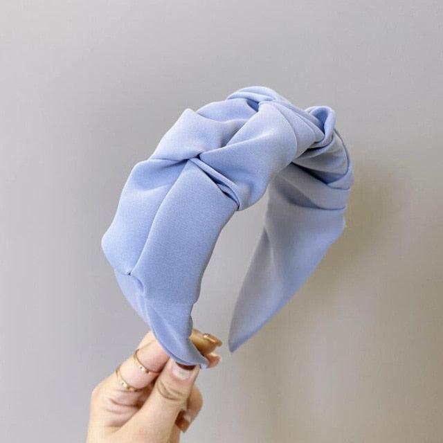 Women Hair Accessories Wide Side Flower Hairband Casual Soft Hair Hoop Quality Headband Gorgeous Hair Accessories For Women