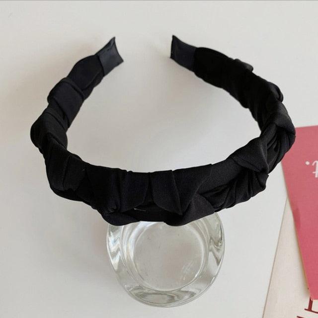 Women Hair Accessories Wide Side Flower Hairband Casual Soft Hair Hoop Quality Headband Gorgeous Hair Accessories For Women