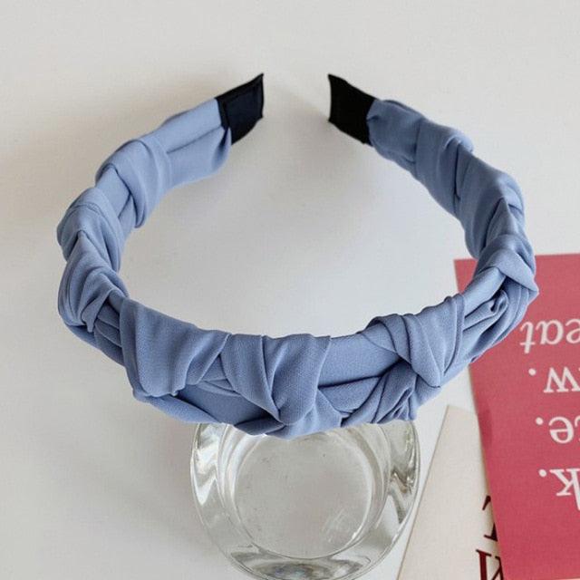 Women Hair Accessories Wide Side Flower Hairband Casual Soft Hair Hoop Quality Headband Gorgeous Hair Accessories For Women