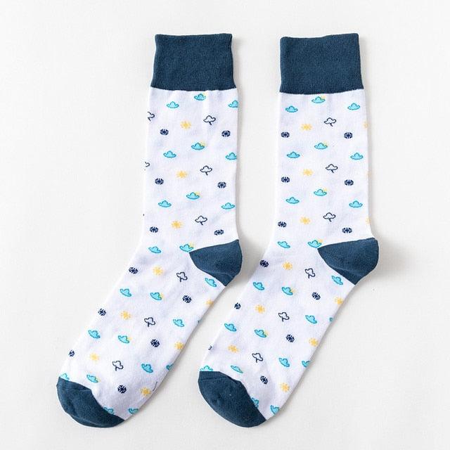 New Funny Women Fashion Harajuku Colorful Socks Cute Art Egg Series Personality Cotton Female socks Novelty Cotton Socks For Men And Women