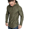 New Men's Solid Color Sweatshirt Fashion Men's Hoodie Epic Spring And Autumn Winter Long Sleeve Sports Hooded Sweatshirt for Running Fishing Hiking Hoodie For Men