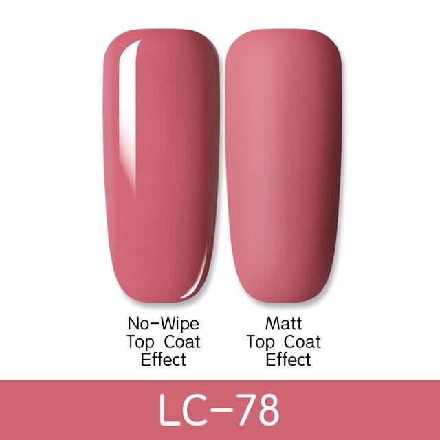 New Modern Fashion Colorful Matte Effect UV Gel Nail Polish Permanent Nail Painting Gel Luxury Matt Style For Women and Girls