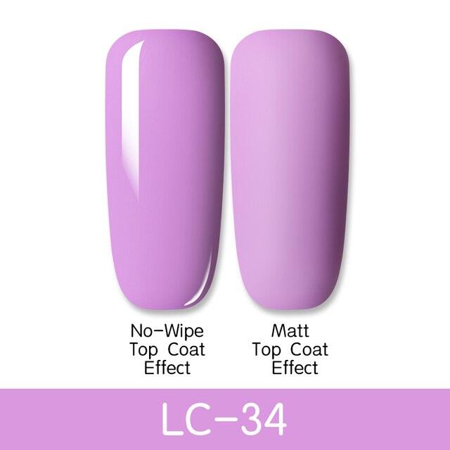 New Modern Fashion Colorful Matte Effect UV Gel Nail Polish Permanent Nail Painting Gel Luxury Matt Style For Women and Girls