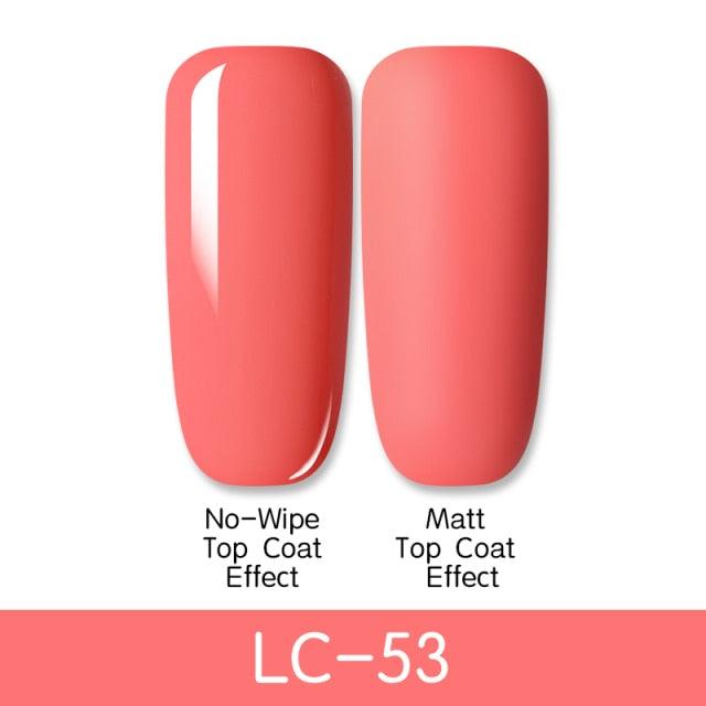 New Modern Fashion Colorful Matte Effect UV Gel Nail Polish Permanent Nail Painting Gel Luxury Matt Style For Women and Girls