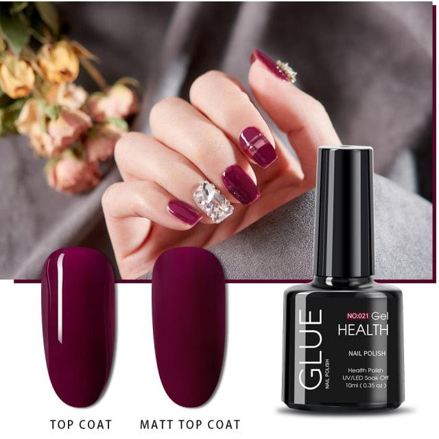 New Modern Gel Nail Polish UV LED Gel Permanent Fashion Manicure Luxury Design Nail Gel for Girls and Women