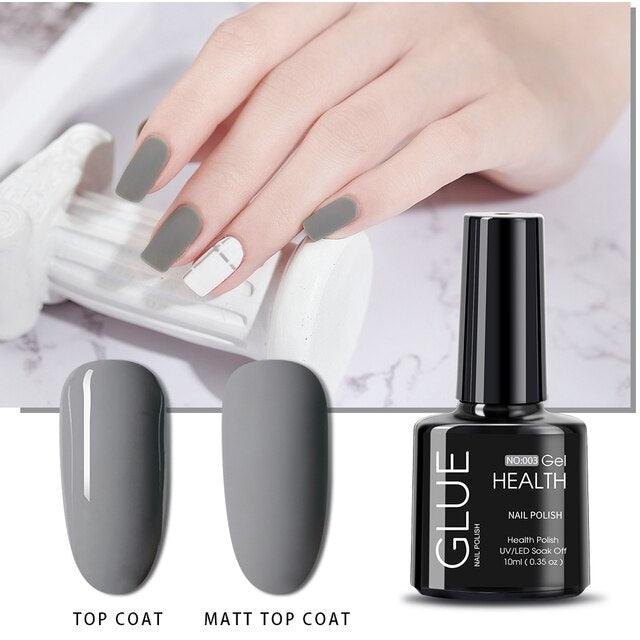 New Modern Gel Nail Polish UV LED Gel Permanent Fashion Manicure Luxury Design Nail Gel for Girls and Women