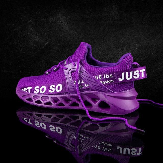 New Purple Womens Sport Sneakers Running Mesh Platform Sneakers Breathable Tennis Outdoor Lightweight Twist Bottom Breathable Tennis Sport Shoes For Workout Walking Outdoor Sport Gym
