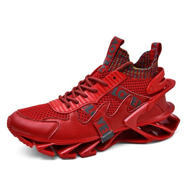 New Running Sneakers High Quality Breathable Mesh Sneakers For Jogging Walking Athletics Trainer Sports Men's Running Shoes Non Slip Athletic Tennis Walking Sneakers