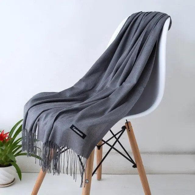 New Stylish Winter Scarf For Ladies Shawls And Wraps Neck Scarves Women Female Stoles Casual Wear Pashmina Scarf and Shawl Soft Women Pashminas