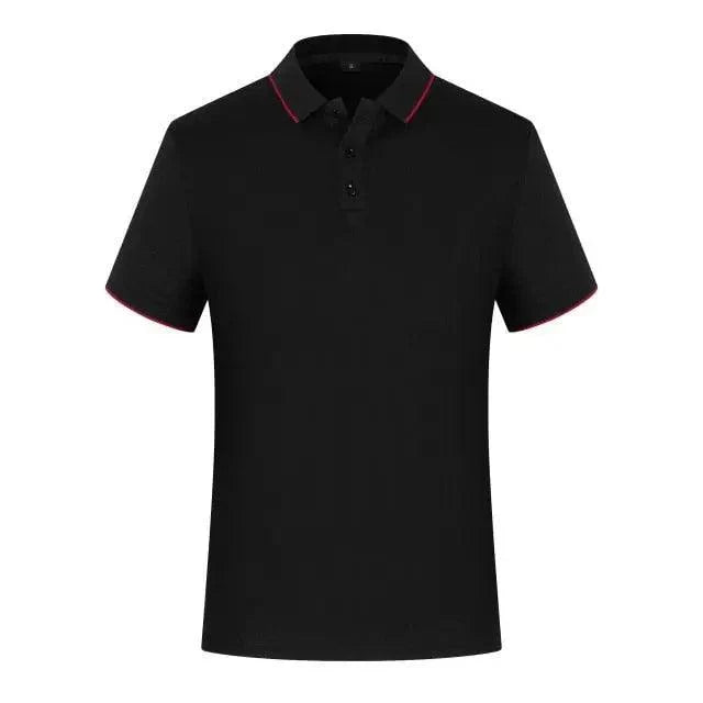 New Summer High-End Modern Custom Breathable Polo Shirt For Men And Women Cool Printing Casual Business Style Top Simple Solid Color Unique Polo Shirts for Men Women Unisex Summer Polo Shirts