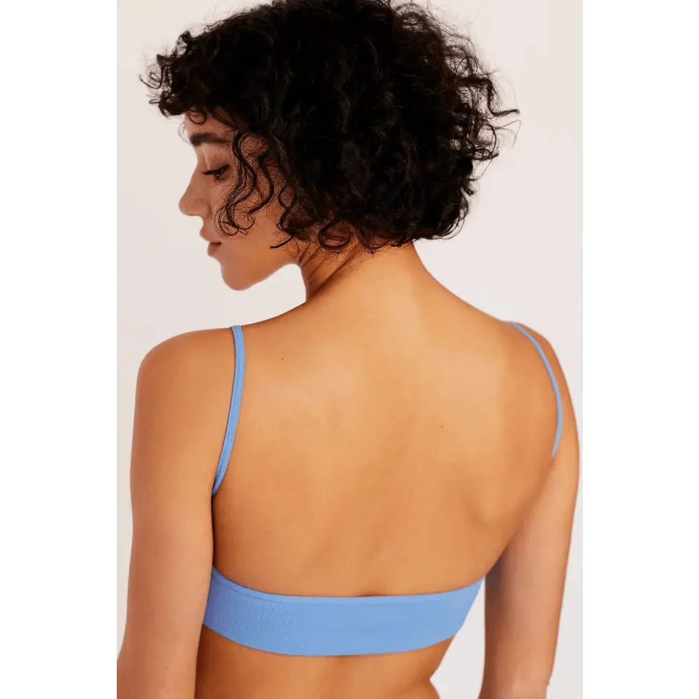 New Trendy Open Back Bra Seamless Brassiere, Comfortable Top Women Wire free Low Back Underwear No Pad Unlined Backless Bra