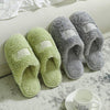 New Winter Men And Women Slippers Indoor Home Warm Plush Non-Slip Wear-Resistant Soft-Soled Couple Cotton House Slippers Memory Foam Slippers Scuff Outdoor Indoor Warm Plush Bedroom Shoes