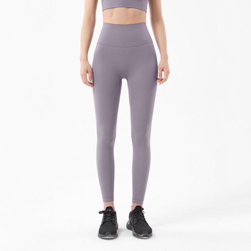 New Yoga Pants Women Leggings Fitness Girl Soft Pants Tight High Waist Women's Sports Pants Yoga Pants Leggings Workout Pants With Pocket Stretchable Sports Fitness Running Pants For Women & Girls