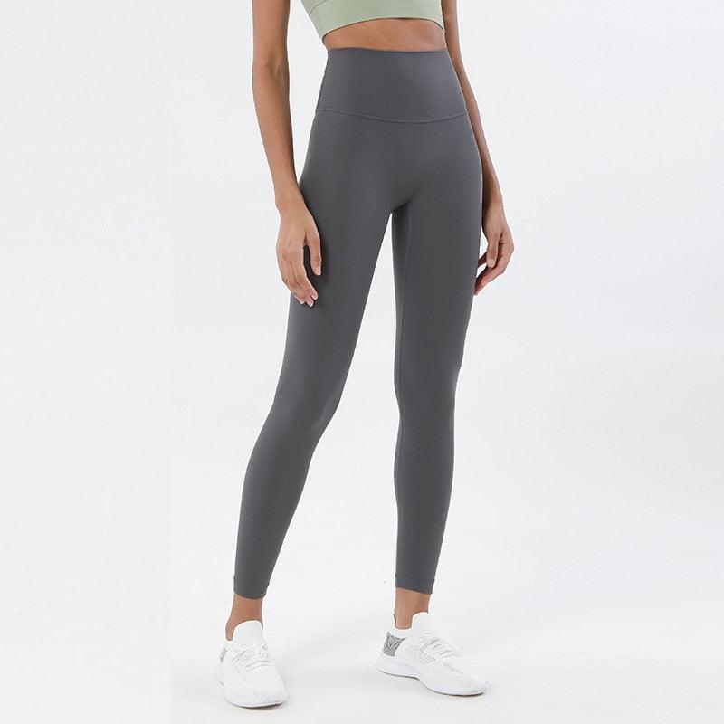 New Yoga Pants Women Leggings Fitness Girl Soft Pants Tight High Waist Women's Sports Pants Yoga Pants Leggings Workout Pants With Pocket Stretchable Sports Fitness Running Pants For Women & Girls