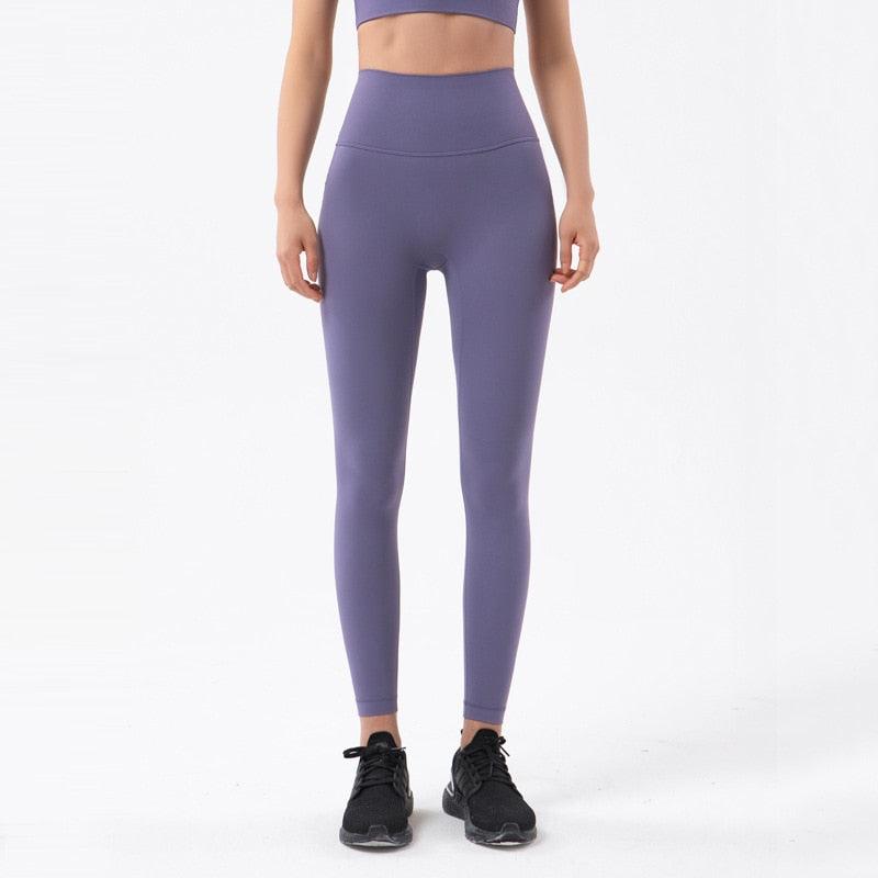 New Yoga Pants Women Leggings Fitness Girl Soft Pants Tight High Waist Women's Sports Pants Yoga Pants Leggings Workout Pants With Pocket Stretchable Sports Fitness Running Pants For Women & Girls