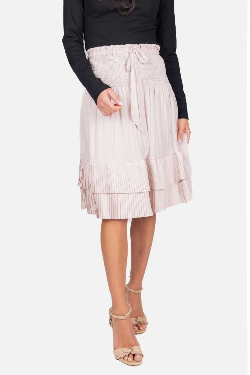 Nina Skirt 23" (Khaki)