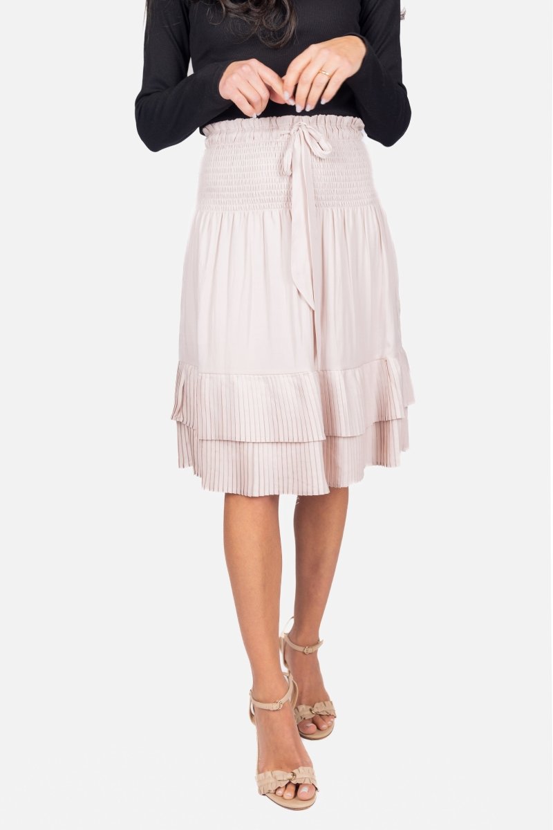 Nina Skirt 23" (Khaki)