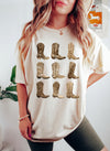 Country Boots Western Comfort Colors Tee