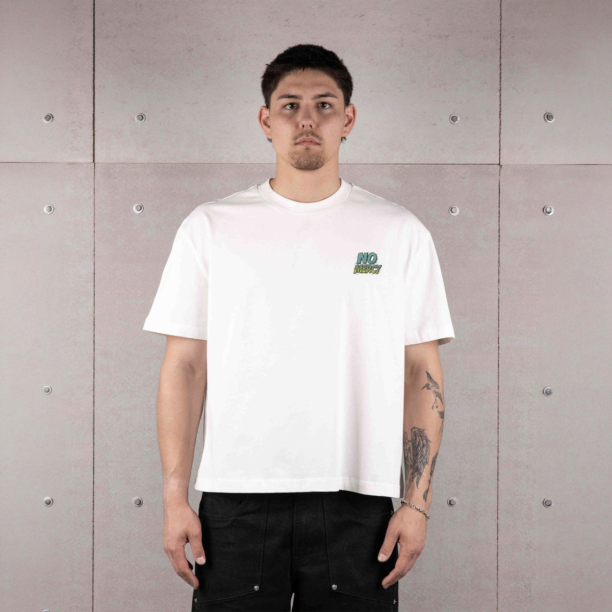 Commons No Mercy Head Start Tee White