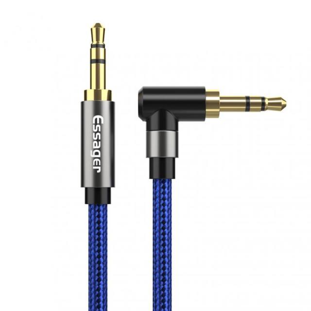 Nylon Braided 3.5mm AUX Cable Audio Jack For Speaker Headphones Car