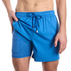 Men’s Premium Compression-Lined Hybrid Shorts – Ocean Blue