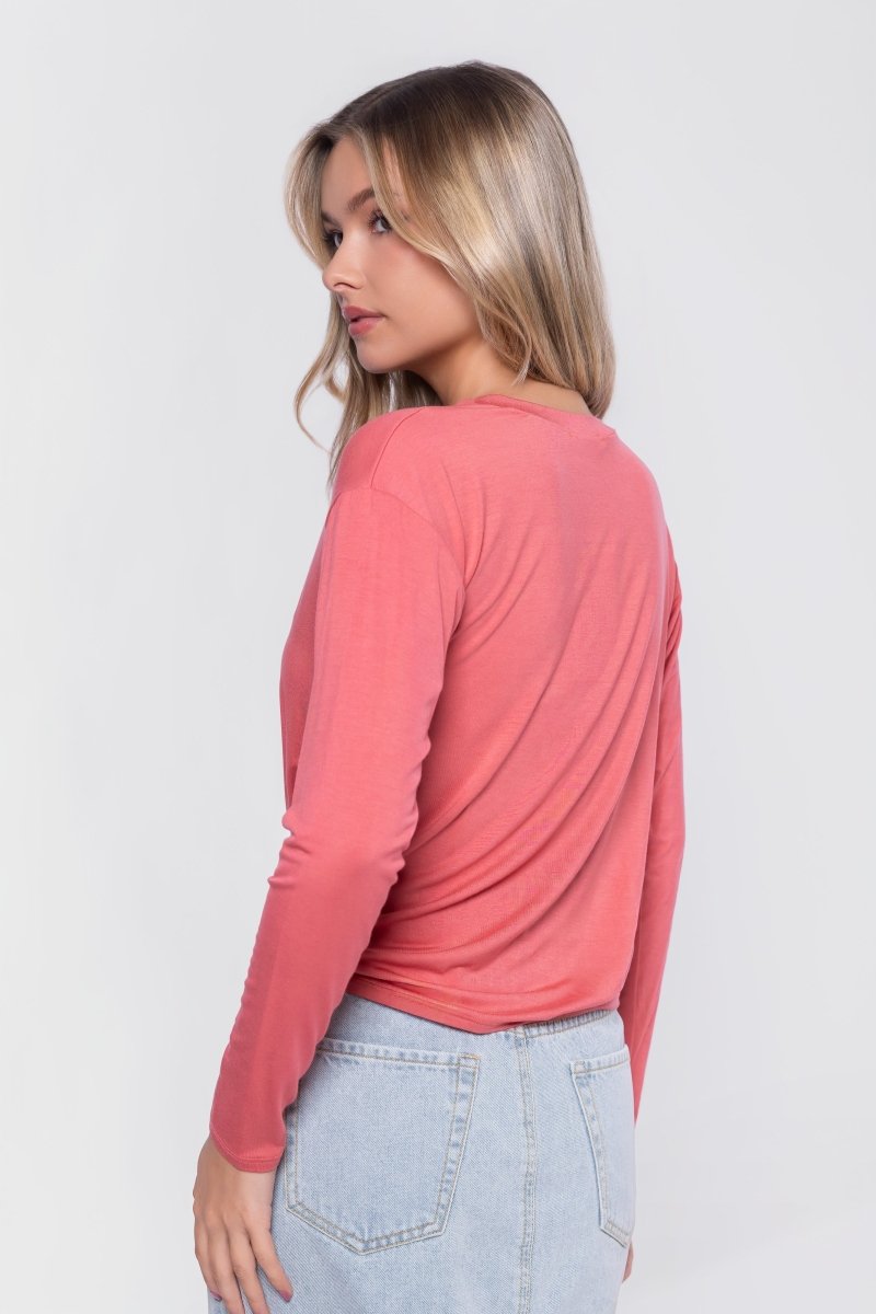Olly Top (Coral)
