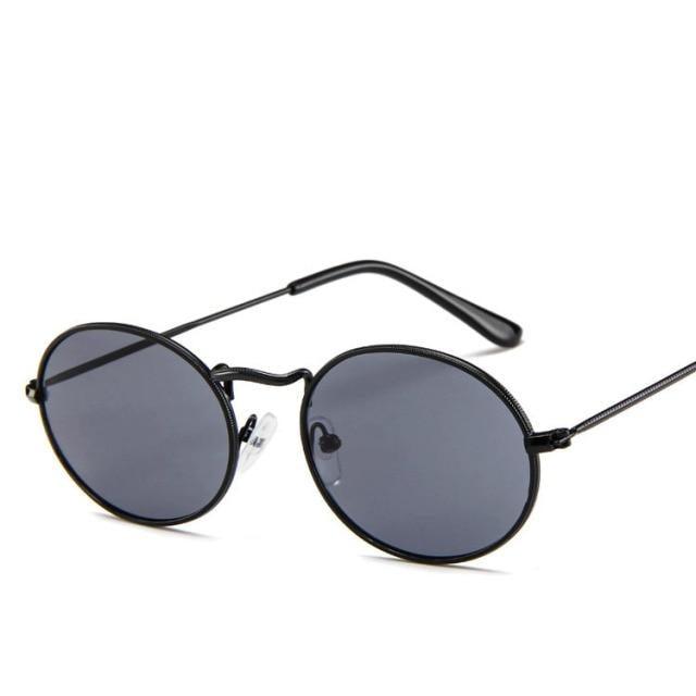 Oval Sunglasses Vintage Retro Sunglasses Designer Glasses for Women Men Oval Shape Sunglasses For Women/Men  Popular Luxury Round Shape  Sunglasses