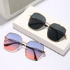 Oversized Gradient Sunglasses for Women – Face-Slimming Fashion Statement (MAC263)