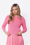 Paige Top (Medium Coral Pink)