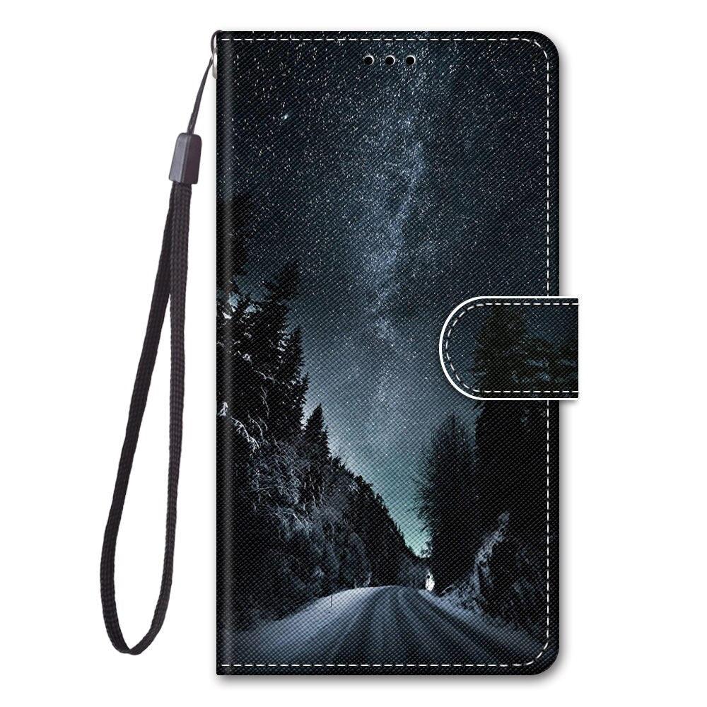 Painted Leather Flip Phone Case For Xiaomi Redmi 8 9 9A 9C 9T Redmi 10 Lion Cat Butterfly Wallet Card Holder Stand Book Cover Colorful PU Leather Wallet Flip Cover Shockproof Card Slots Holder Side Pocket Magnetic Closure Stylish Case