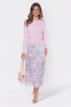 Paula Dress (Pink/Sage)