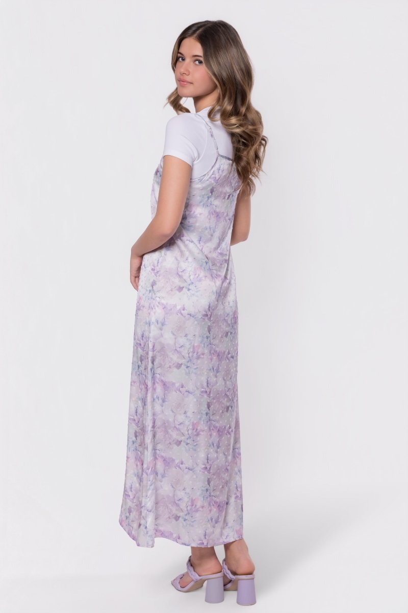Paula Dress (Pink/Sage)