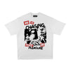 Compliments Peace or Pleasure White Vintage Shirt