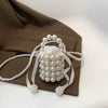 Pearl Bucket Bag | Handmade Beaded Crossbody Bag(MAC364)