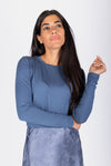 Phoebe Tee (Deep Navy)