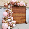 Pink White And Gold Balloon Garland Arch Kit For Bridal Shower Wedding Decors Baby Shower Party Decoration For Girls Birthday