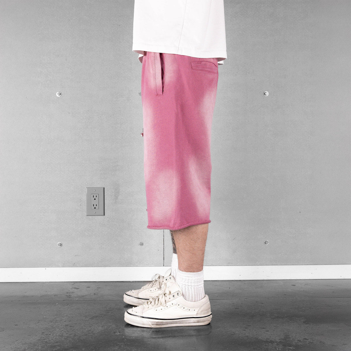 Commons Sweatshort Faded Pink