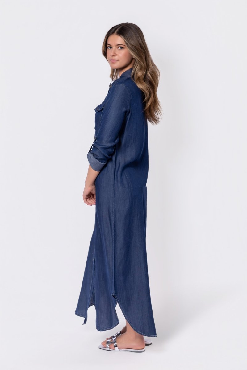 Piper Dress (Blue)