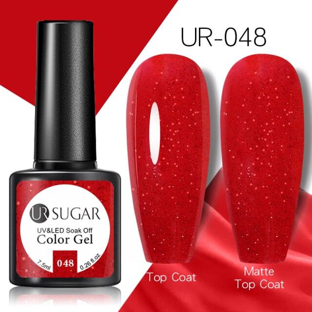 Popular 2022 Modern New Elegant Silver Purple Nail Gel Polish 7.5ml UV Manicuring Elegant Glossy Colororful Stylish Nail Design For Women