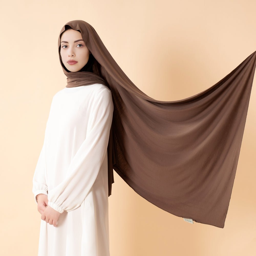 Premium Bamboo Jersey Hijab |  Natural Bamboo Hijab (MH195)