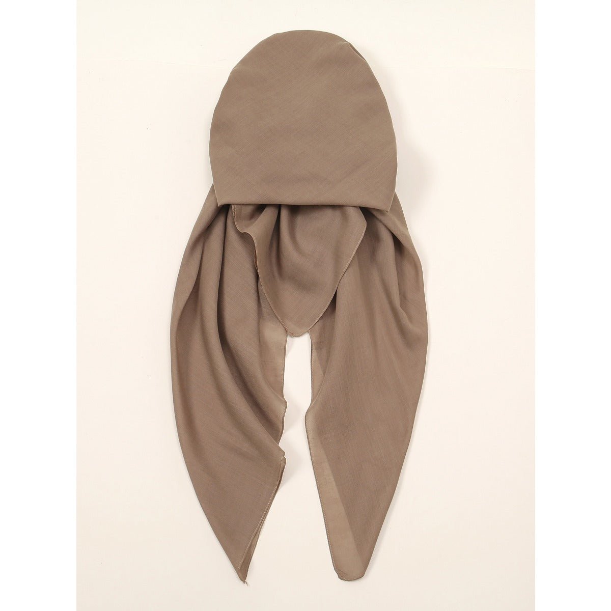 Premium Elastic Turban Caps Triangle Headwrap with Two-Tail Pullover Design (MH118)