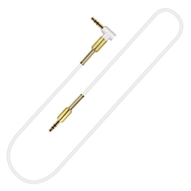 Premium Quality 3.5mm Audio AUX Cable Jack For Speake Car Headphones Mobile