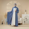 Premium Ribbon Sleeve Abaya: An Elegant Four-piece Abaya Set (MOA105)