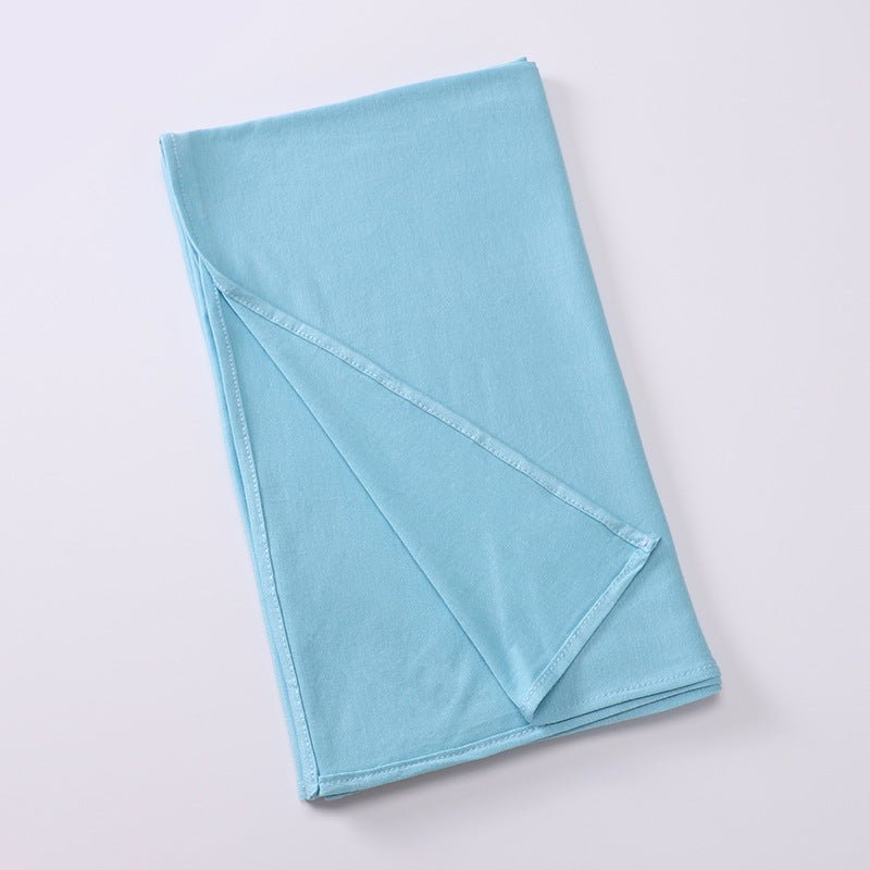 Premium Boho Style Large Mercerized Cotton Hijab (MH114）