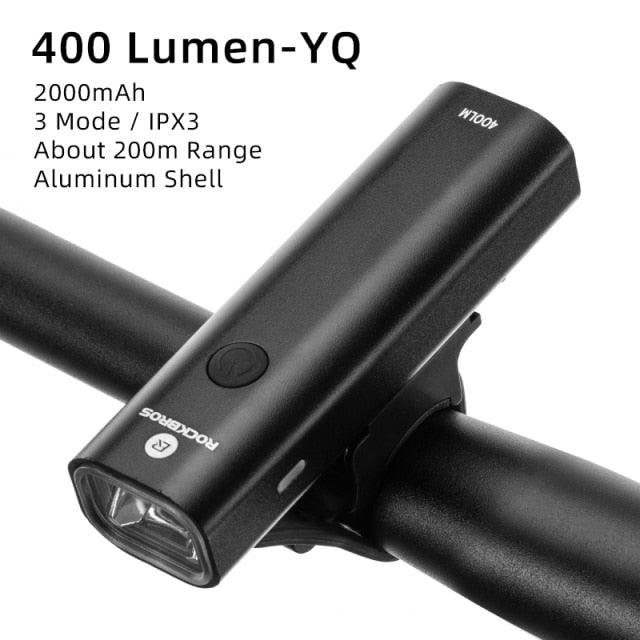 Bike Light Front Lamp USB Rechargeable LED 4800mAh Bicycle Light Waterproof Bicycle Light Set USB  Rechargeable Super Bright Bike Headlight For Night Riding Bracket 1000LM