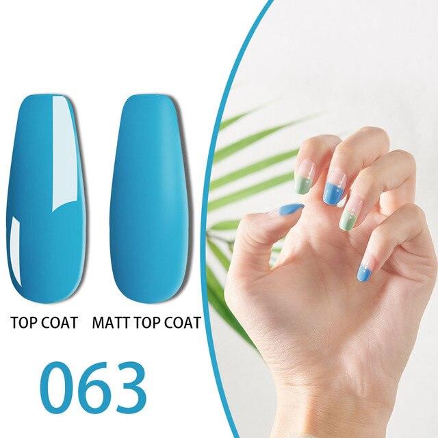 Nail Gel Polish UV Gel Varnish Manicure Design Elegant Glossy Colorful Fashion Style For Womens Fashion Nail Gel